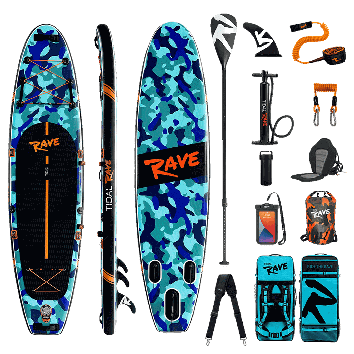 Tidal Rave™ NEON - Inflatable Paddle Boards (6 Styles)