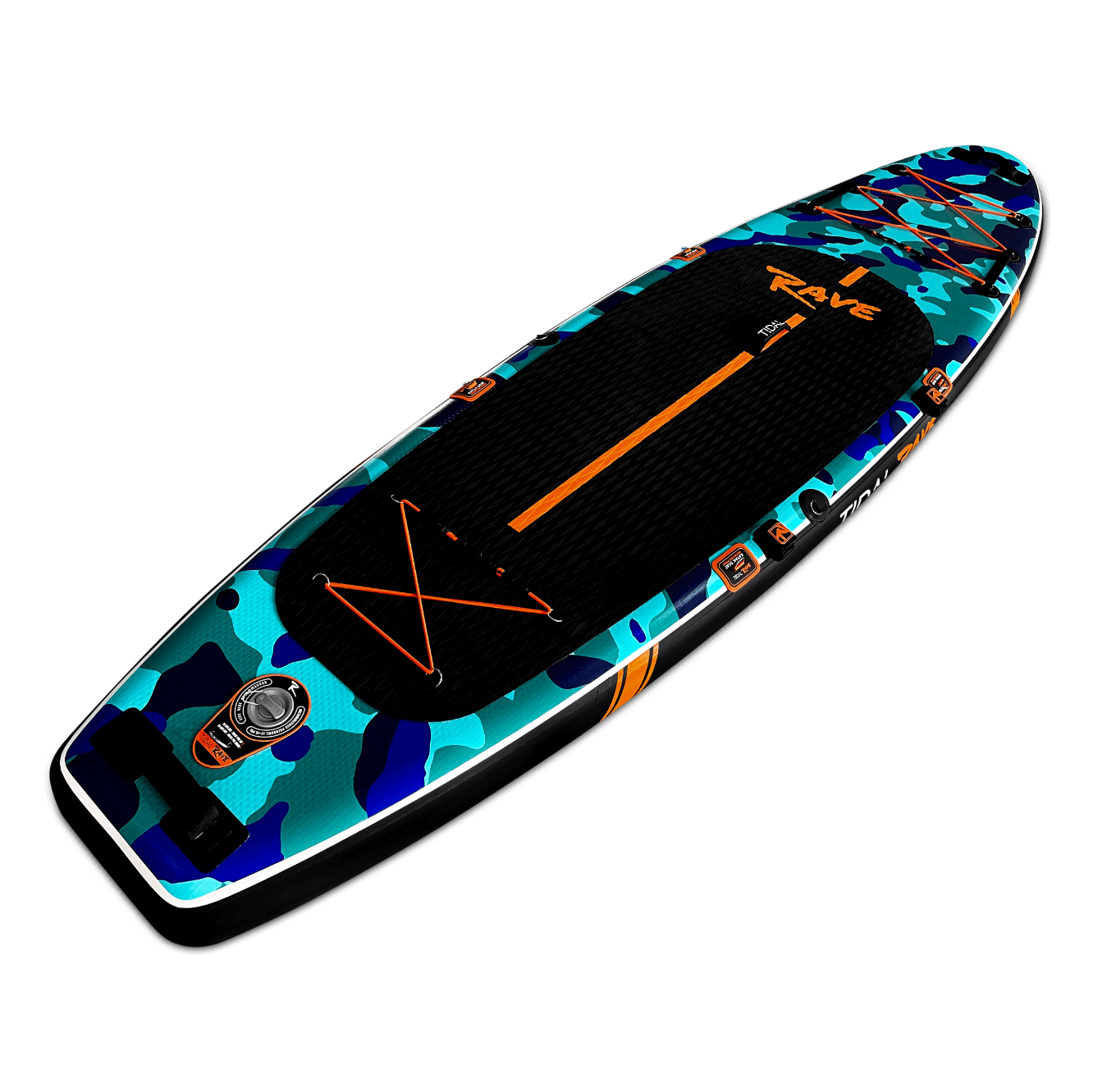 Tidal Rave™ NEON - Inflatable Paddle Board ~ Camo
