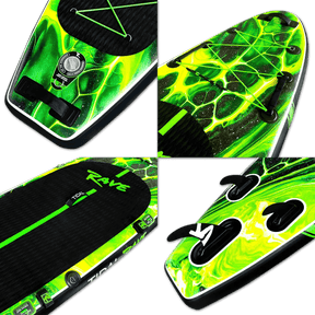 Tidal Rave™ ACRYLIC - Inflatable Paddle Board ~ Acid