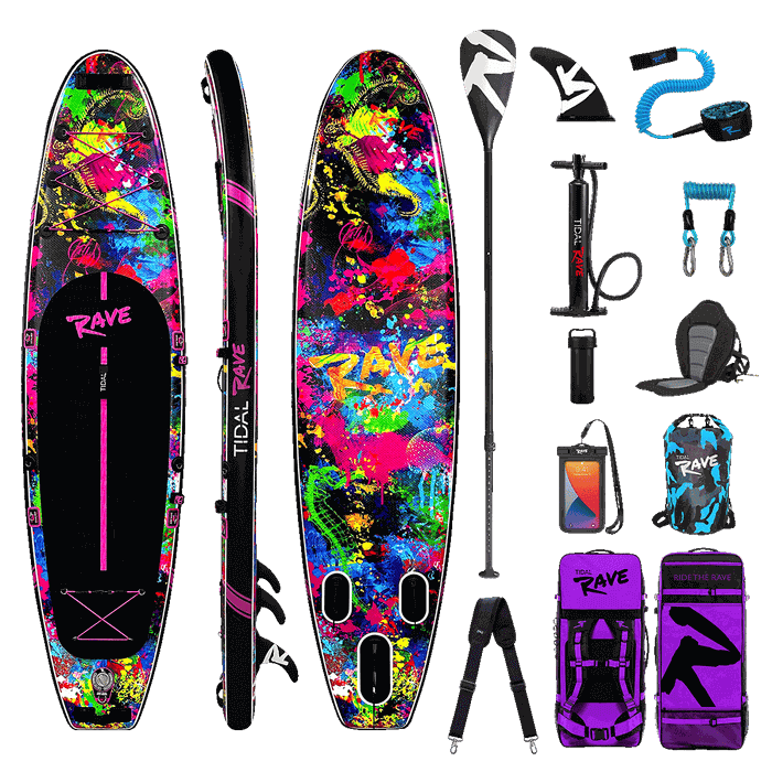 Tidal Rave™ NEON - Inflatable Paddle Boards (6 Styles)