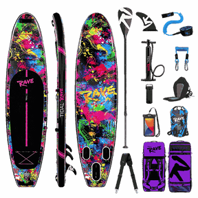 Tidal Rave™ NEON - 10’6 Inflatable Paddle Board ~ Oceana