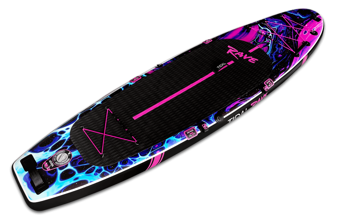 Tidal Rave™ ACRYLIC - 10’6 Inflatable Paddle Board ~ Echo