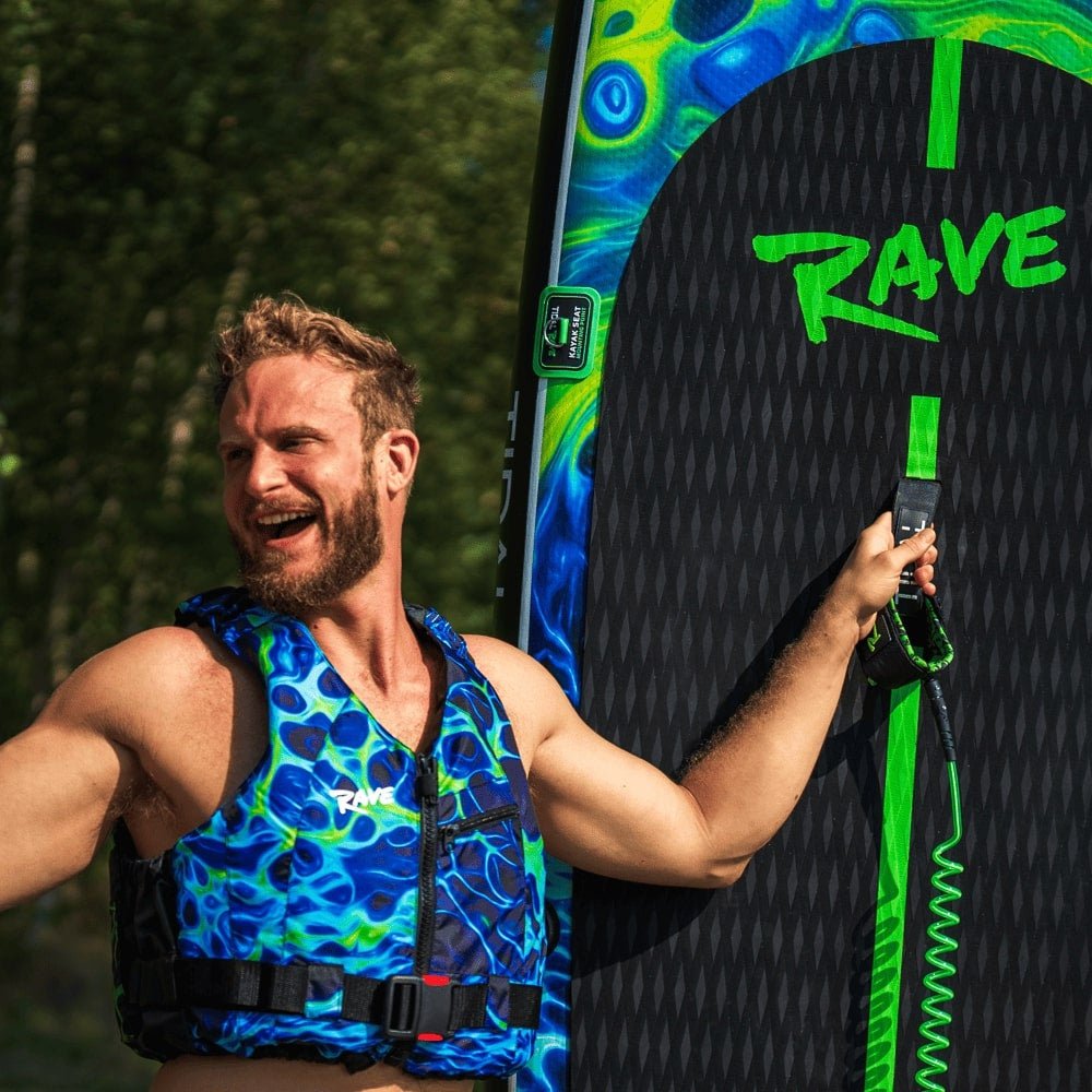 Tidal Rave™ ACRYLIC - Inflatable Paddle Board ~ Plazma