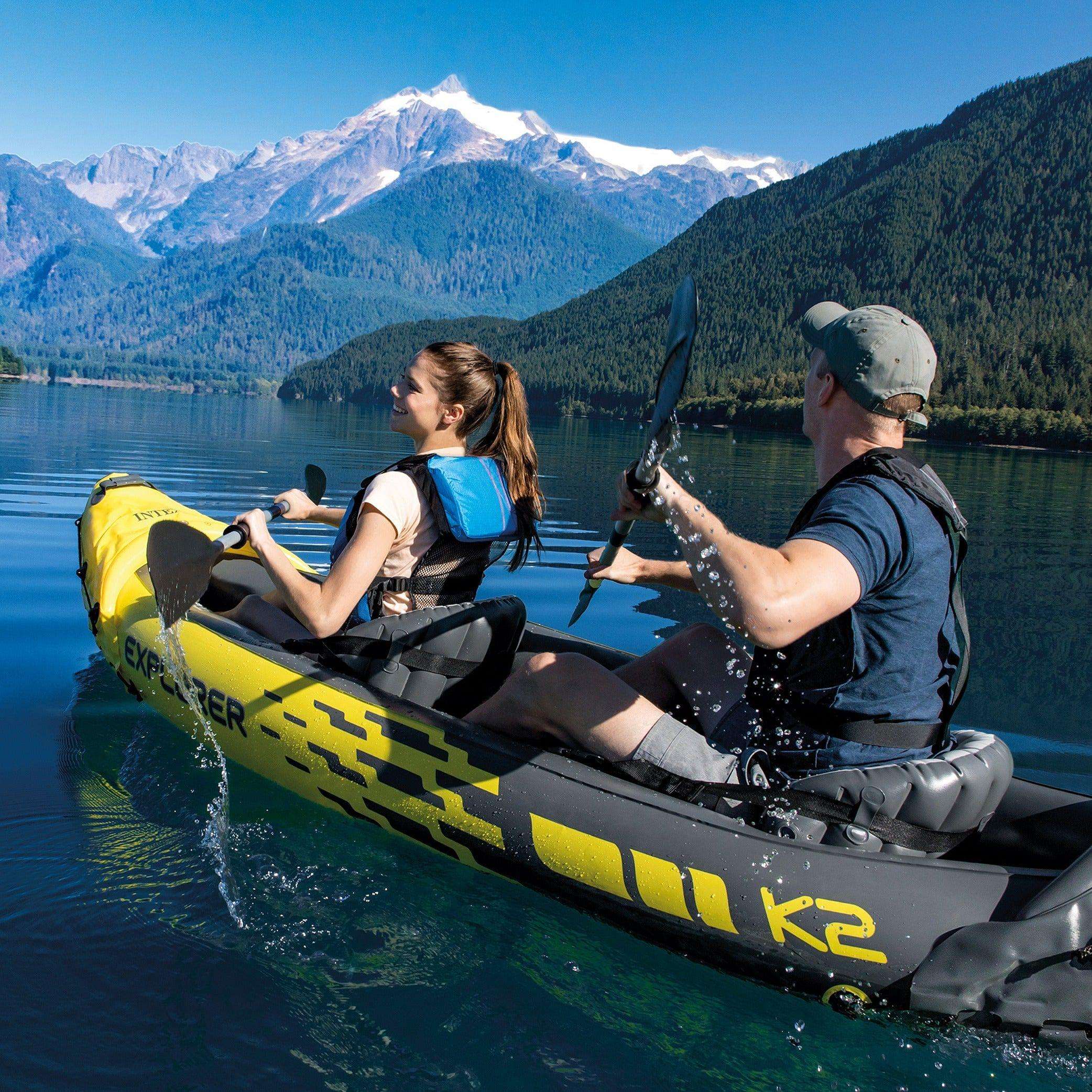 Intex™ - Inflatable Kayak Explorer K2 – Tidal Rave Sports