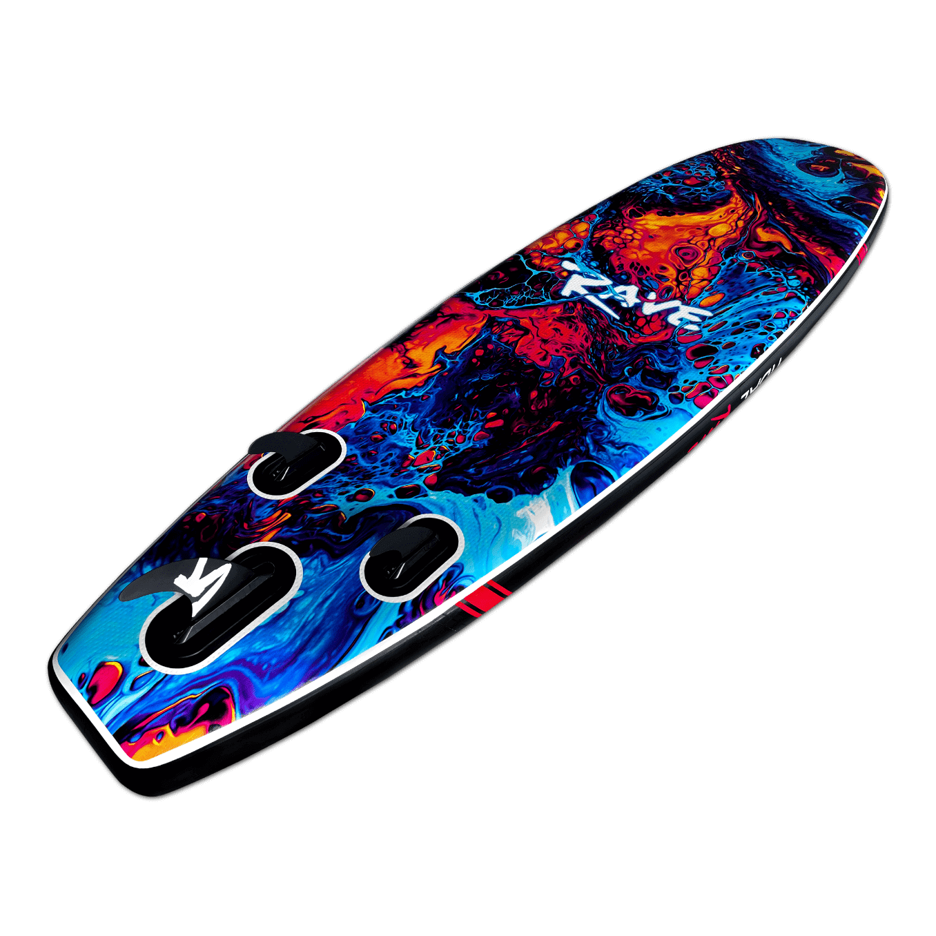 Tidal Rave™ ACRYLIC - Inflatable Paddle Board ~ Scorch